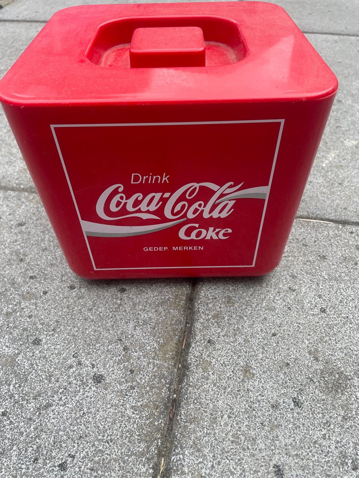 Vintage Coca-Cola Koelbox - Rood, Ophalen, Gebruikt, Gebruiksvoorwerp