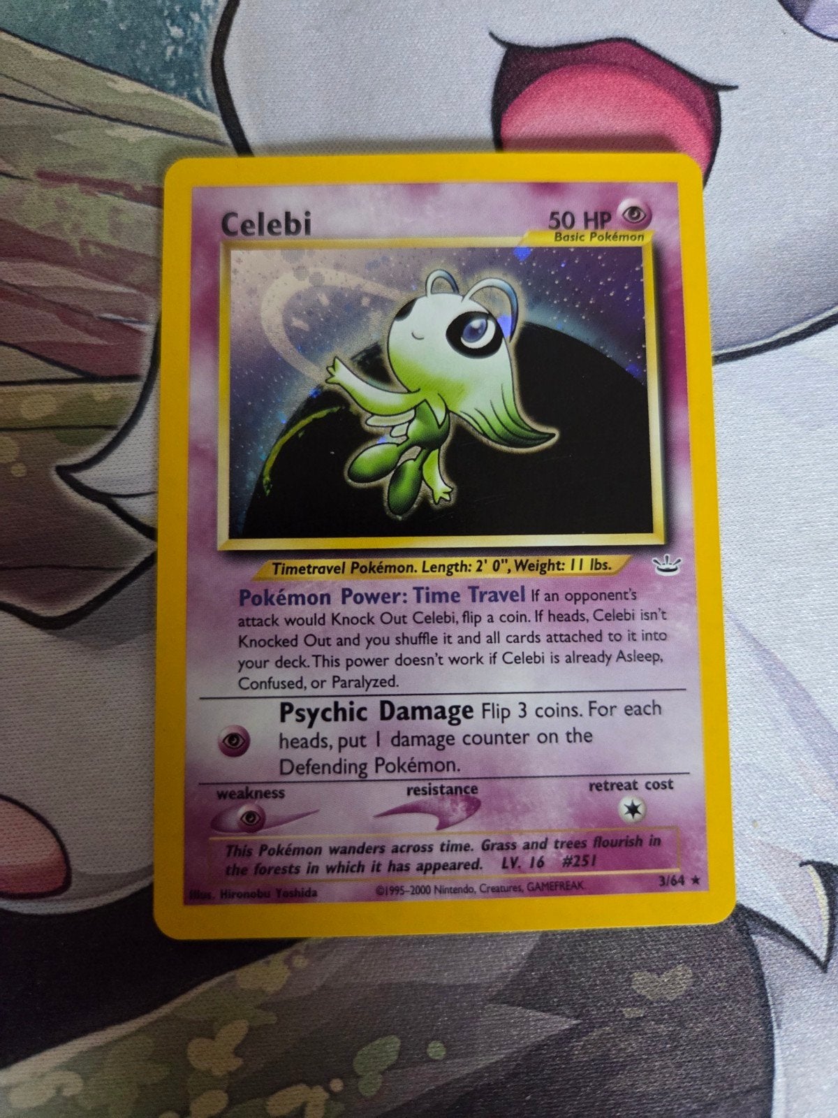 Celebi (NR 3) holo, Hobby en Vrije tijd, Verzamelkaartspellen | Pokémon, Ophalen of Verzenden