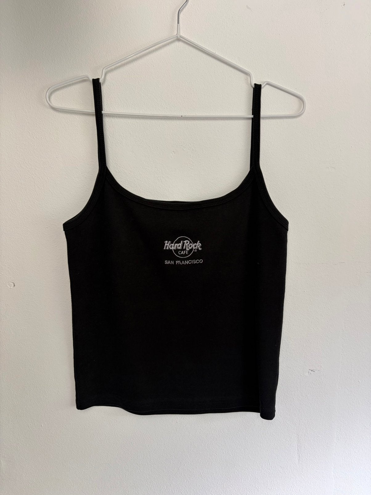Vintage Hard Rock Cafe top, Zwart, Maat 42/44 (L), Ophalen of Verzenden, Zo goed als nieuw