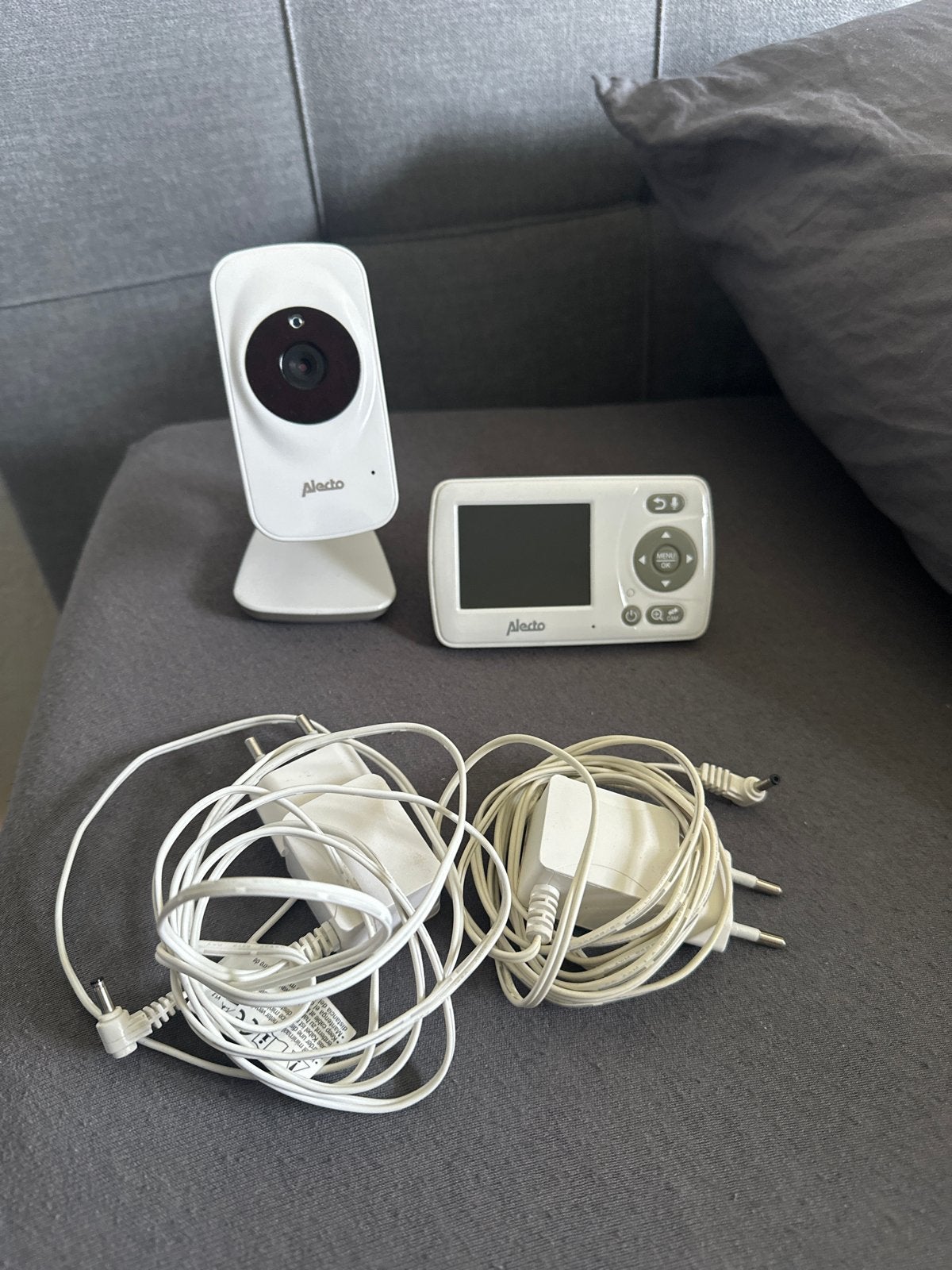 Alecto Babyfoon met camera, Ophalen, Zo goed als nieuw, 100 tot 250 meter, Camera