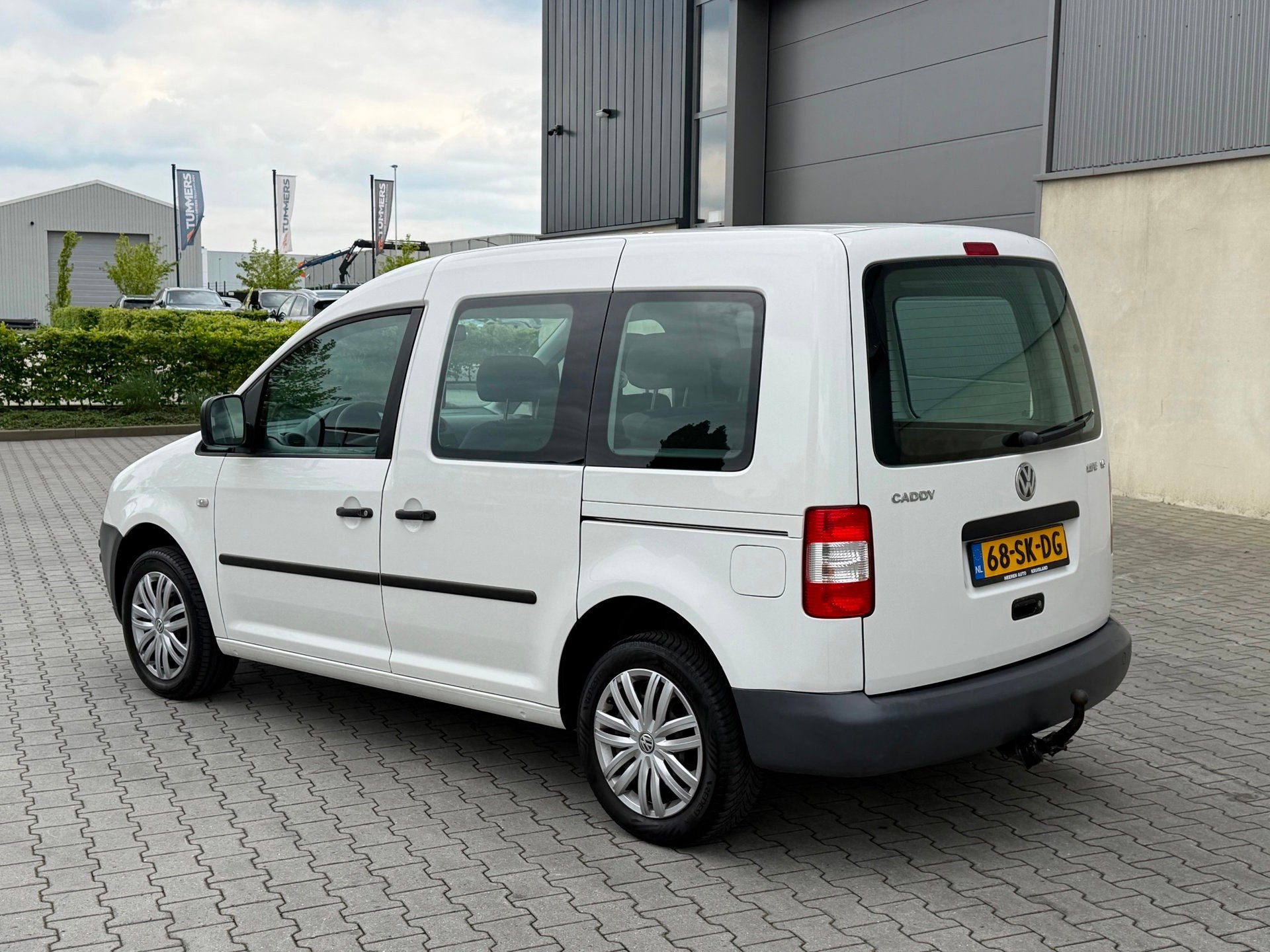 Volkswagen Caddy Combi 1.6 Turijn Comfort 5p. AIRCO+APK 11-0, Auto's, Voorwielaandrijving, Stof, Gebruikt, Wit