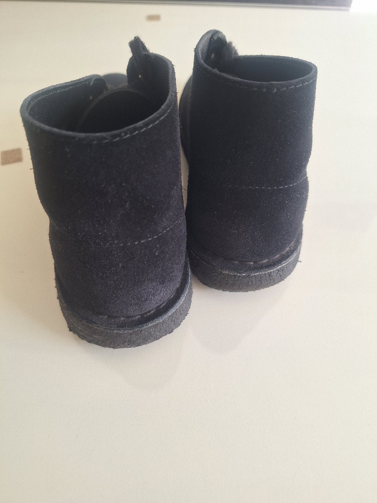 Clarks Originals Desert Boots Zwart Suède Maat 38, Zwart, Lage of Enkellaarzen, Ophalen of Verzenden, Gedragen