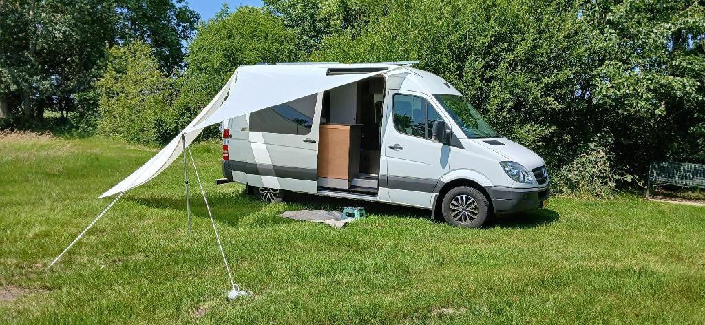 Camper Mercedes Sprinter, Chemisch toilet, Tot en met 2, Mercedes-Benz, Afzuigkap