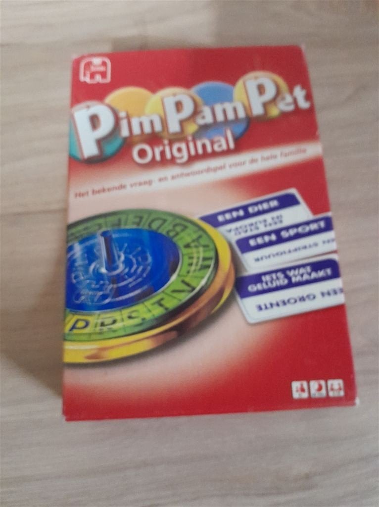 pim pam pet orginal - s4030, Hobby en Vrije tijd, Gezelschapsspellen | Bordspellen, Verzenden, Zo goed als nieuw