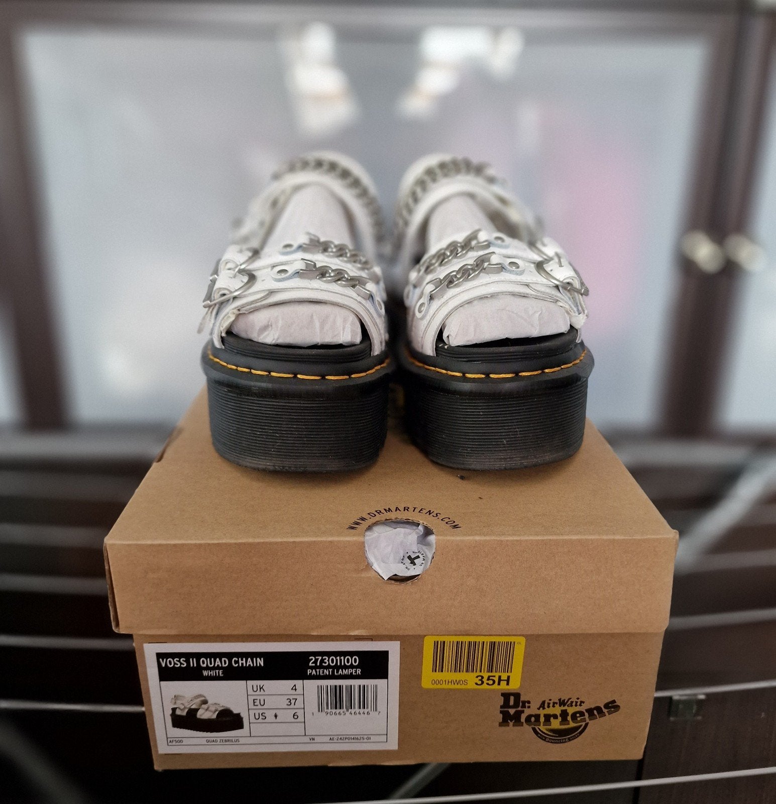 Dr. Martens sandalen, Ophalen, Wit, Sandalen of Muiltjes, Dr. Martens