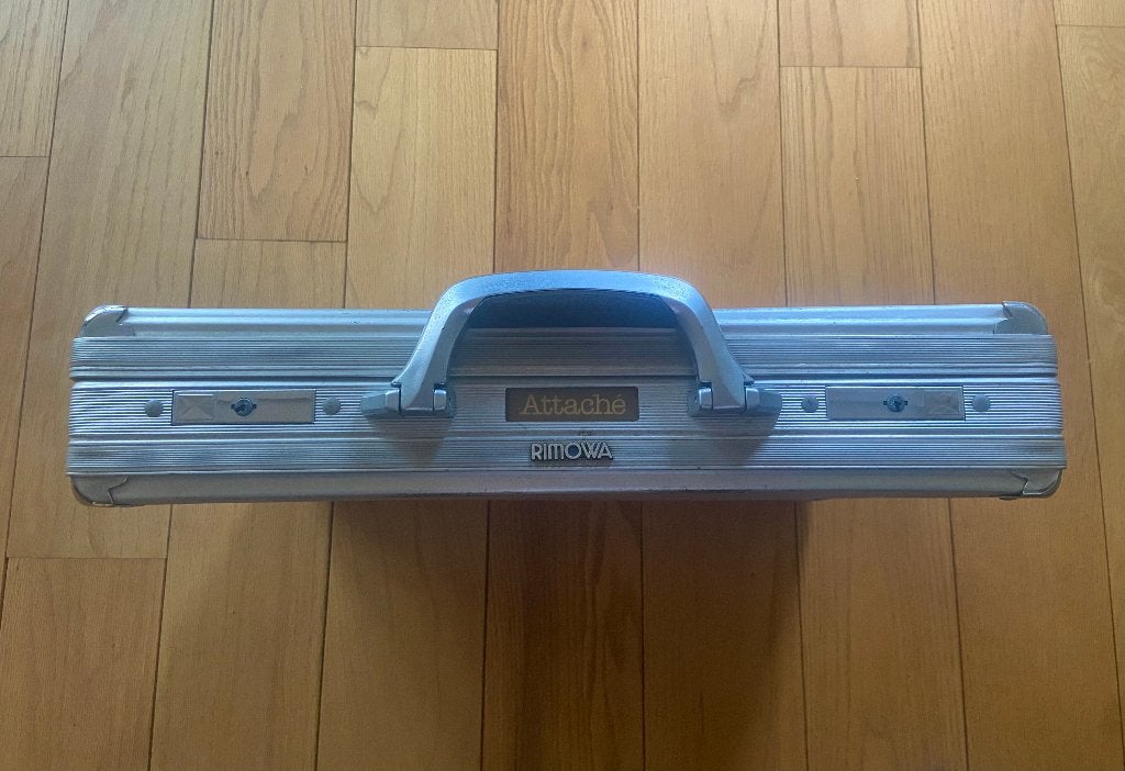 Originele vintage RIMOWA Attaché aluminium koffer – vintage, Gebruikt, Slot, Minder dan 50 cm, Ophalen of Verzenden