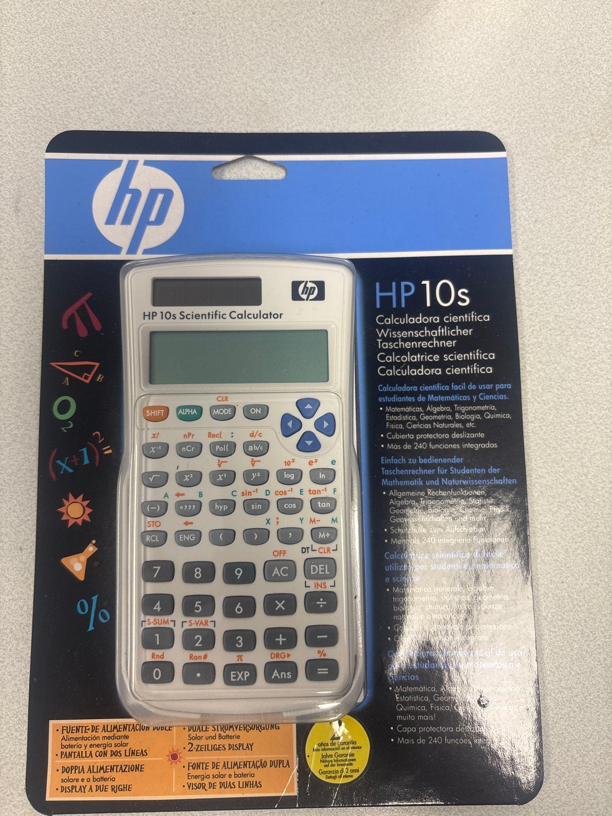 Hp 10s wetenschappelijke rekenmachine, Ophalen of Verzenden