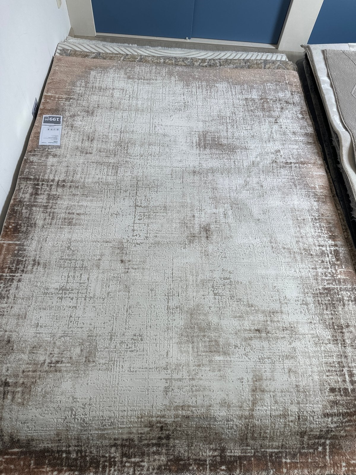 Vloerkleed LYON Taupe 160x230 cm - Carpetright, Ophalen, Bruin, 150 tot 200 cm, Rechthoekig