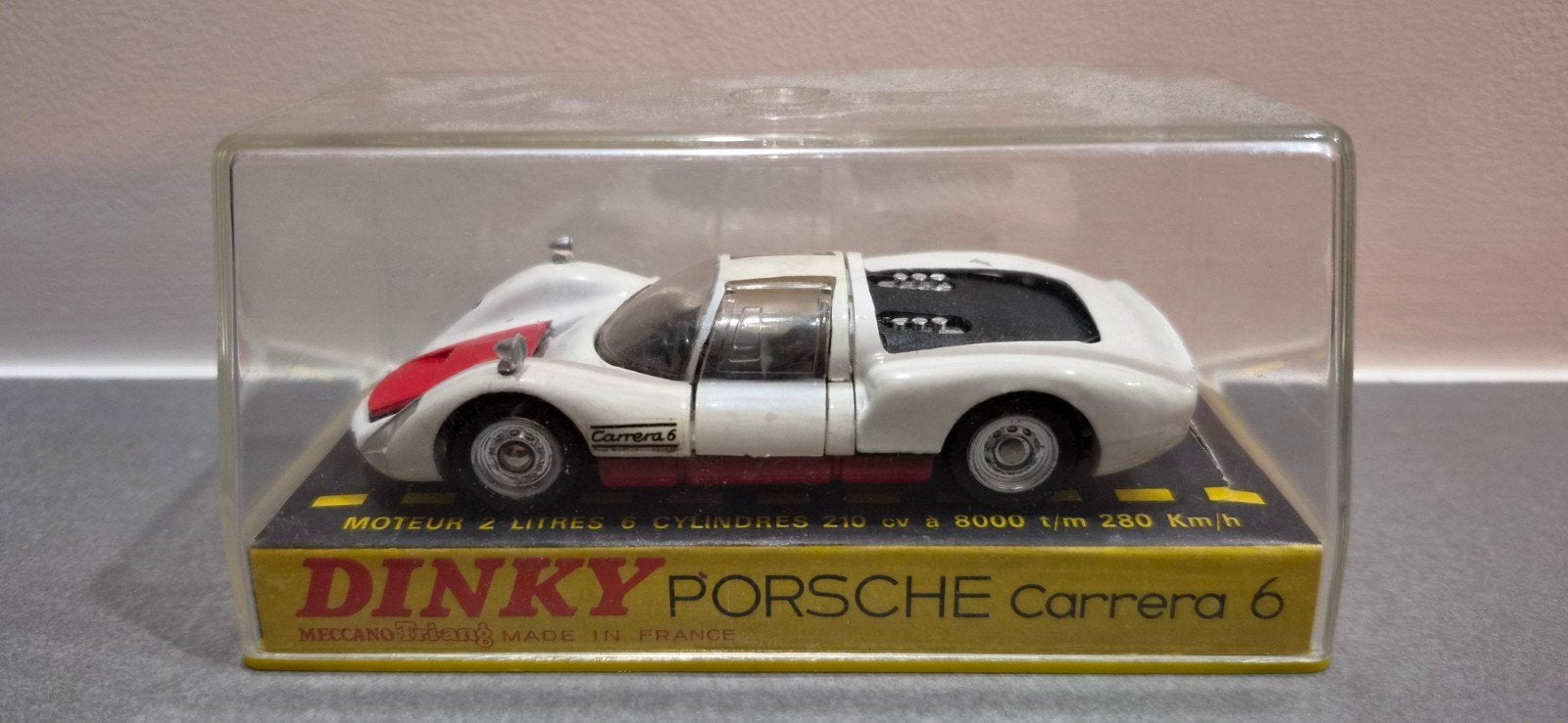 Dinky Toys no. 503 PORSCHE Carrera 6, Ophalen of Verzenden, Gebruikt, Auto, Dinky Toys