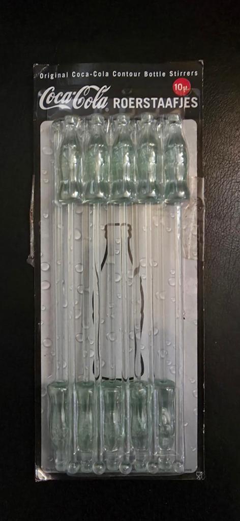 Vintage Coca-Cola roerstaafjes, Ophalen of Verzenden, Nieuw, Gebruiksvoorwerp
