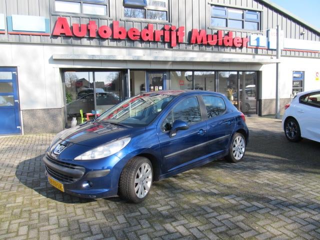 PEUGEOT 207 1.4 16V 5DRS Color-line, Auto's, Stof, 4 cilinders, Metallic lak, Blauw
