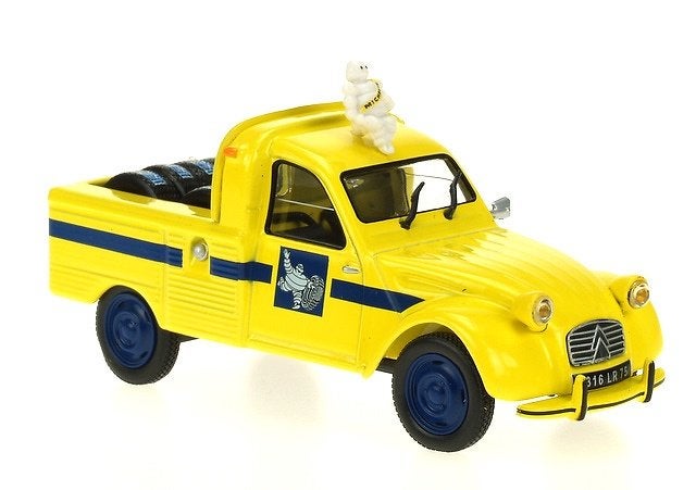 Citroen 2CV Pick-up Michelin Altaya 1:43, Ophalen of Verzenden, Nieuw, Auto, Overige merken