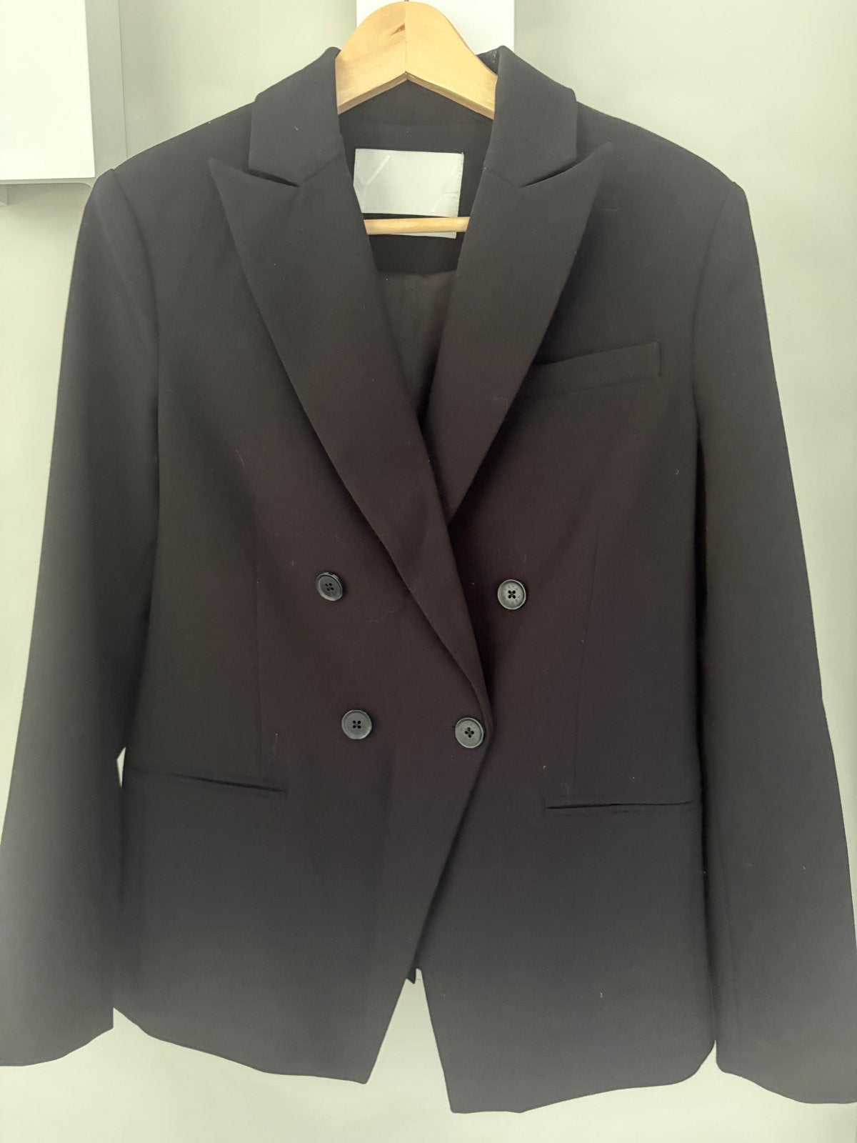 Yaya doublebreasted blazer maat S, Kleding | Dames, Zwart, Ophalen of Verzenden, Zo goed als nieuw, Jasje