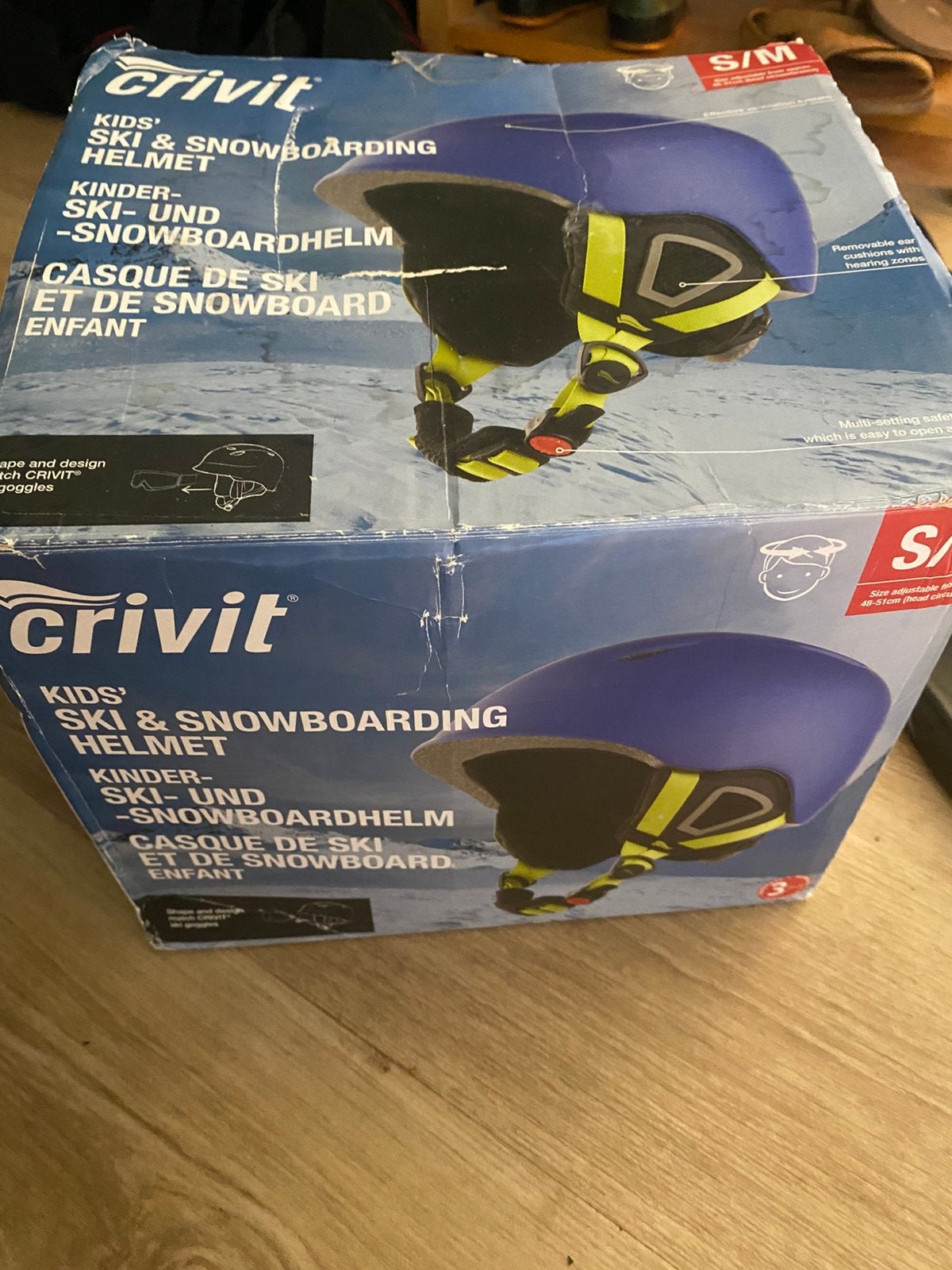 Gratis: skihelm kinderen, Ophalen, Zo goed als nieuw