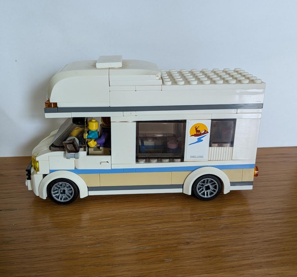 Lego City camper 60283, Ophalen of Verzenden, Gebruikt