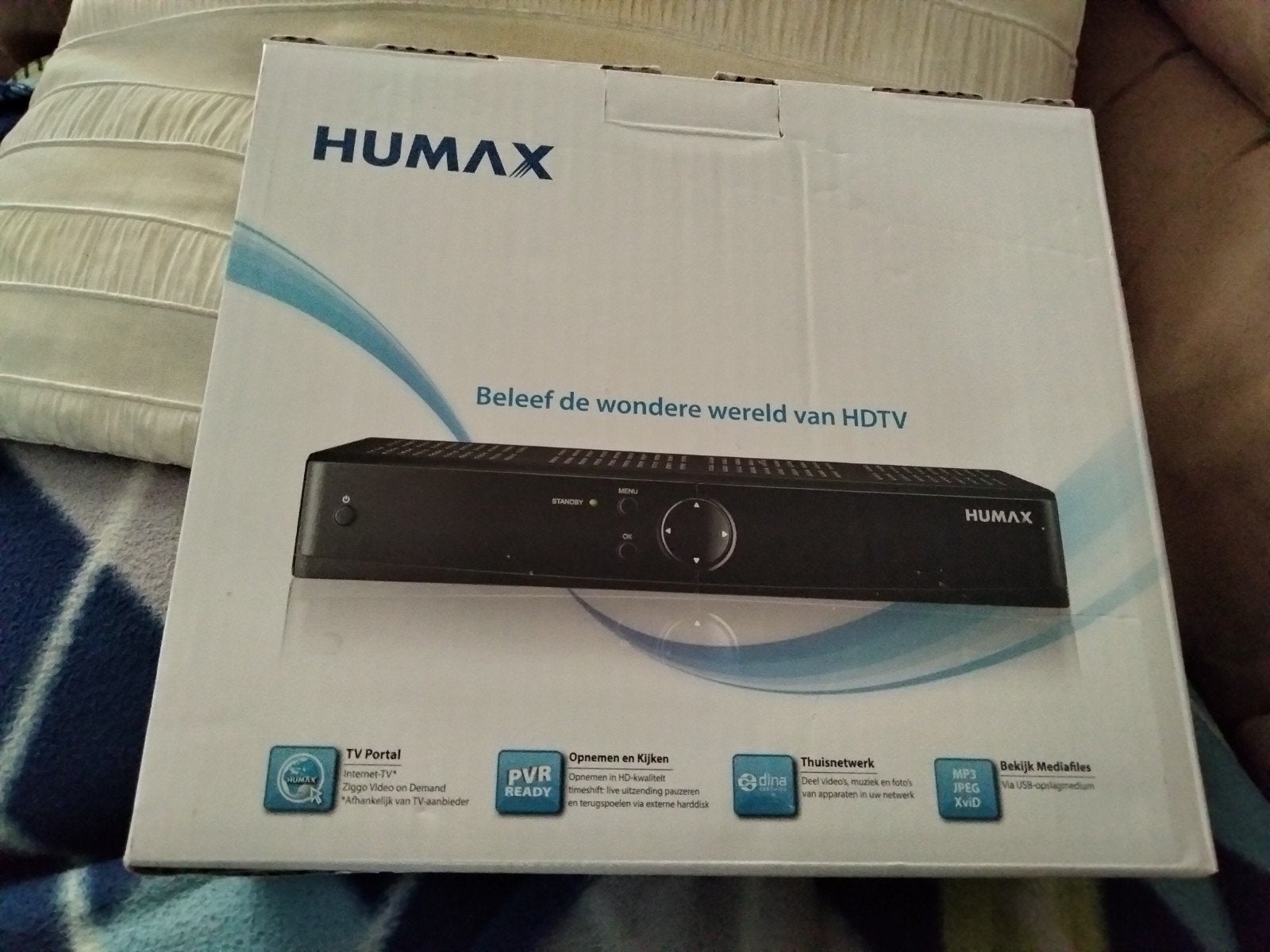 Humax IRHD 5300C Ziggo compleet, Audio, Tv en Foto, Ophalen of Verzenden, Zo goed als nieuw, JVC