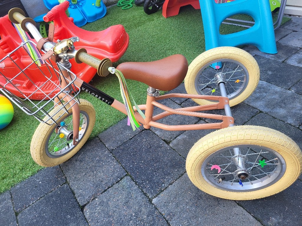 veloretti driewieler 2 in 1 loopfiets, Ophalen, Gebruikt, Minder dan 16 inch, Veloretti