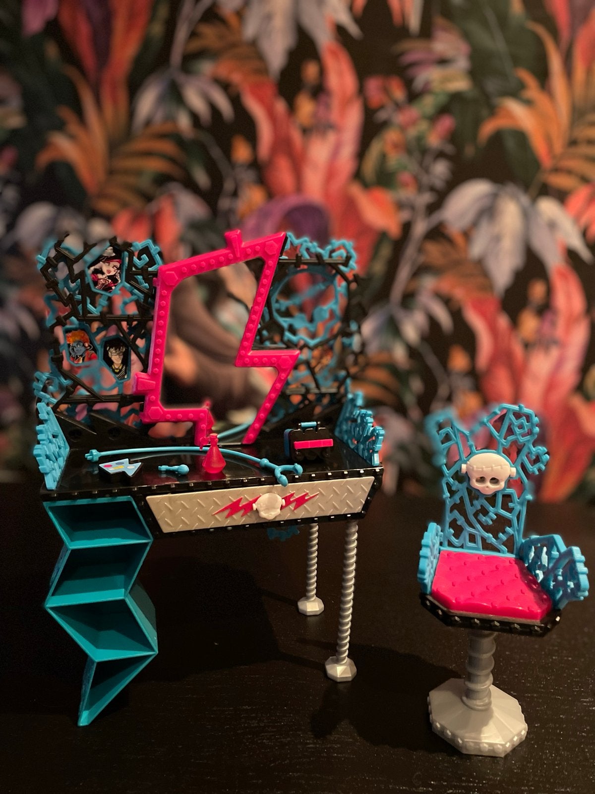Monster High Frankie Stein Vanity Set, Ophalen of Verzenden, Zo goed als nieuw, Accessoires