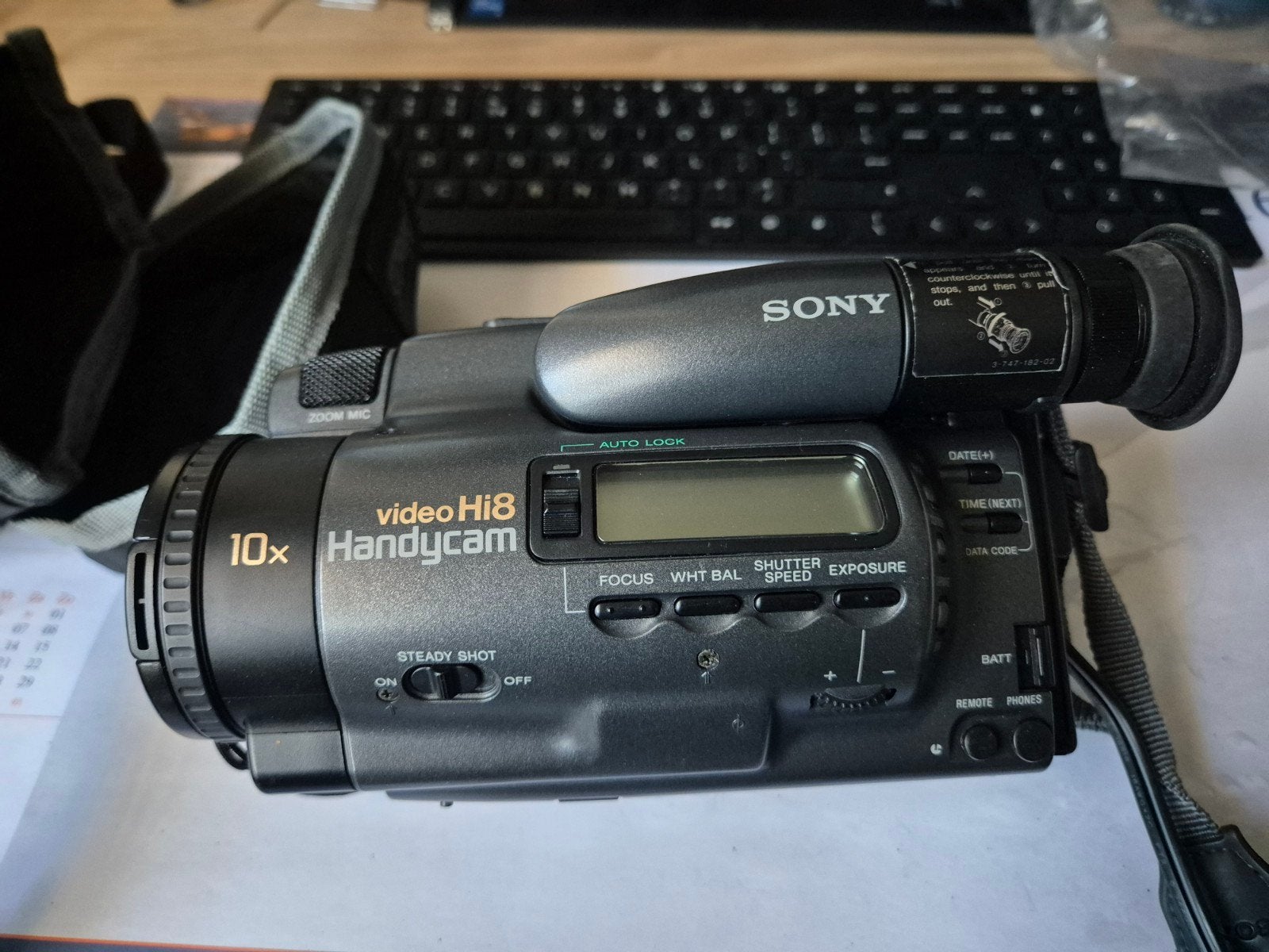 Sony handycam CCD-TR805E, Ophalen of Verzenden, Hi 8