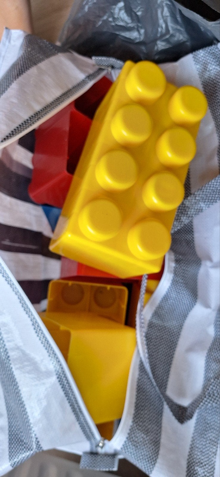 Grote bouwblokken XXL bigshopper vol, Kinderen en Baby's, Ophalen of Verzenden, Gebruikt, Overige merken