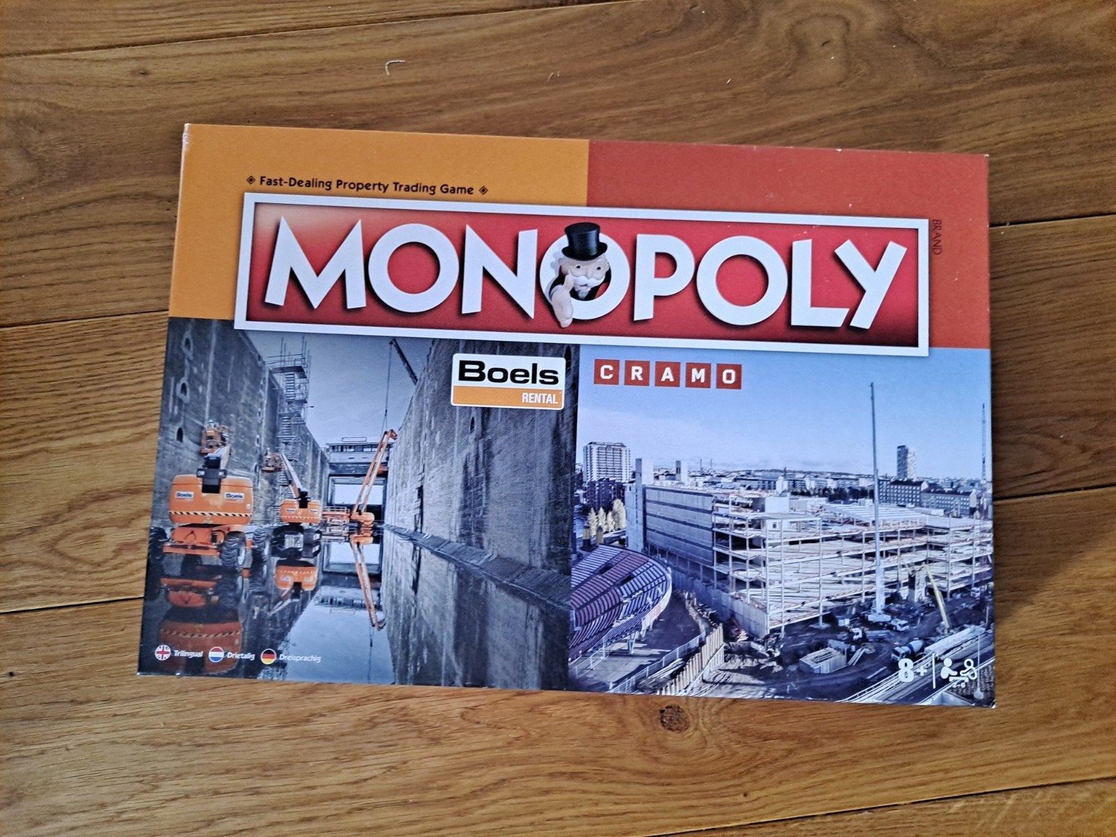 Monopoly Boels, Hobby en Vrije tijd, Gezelschapsspellen | Bordspellen, Ophalen, Zo goed als nieuw