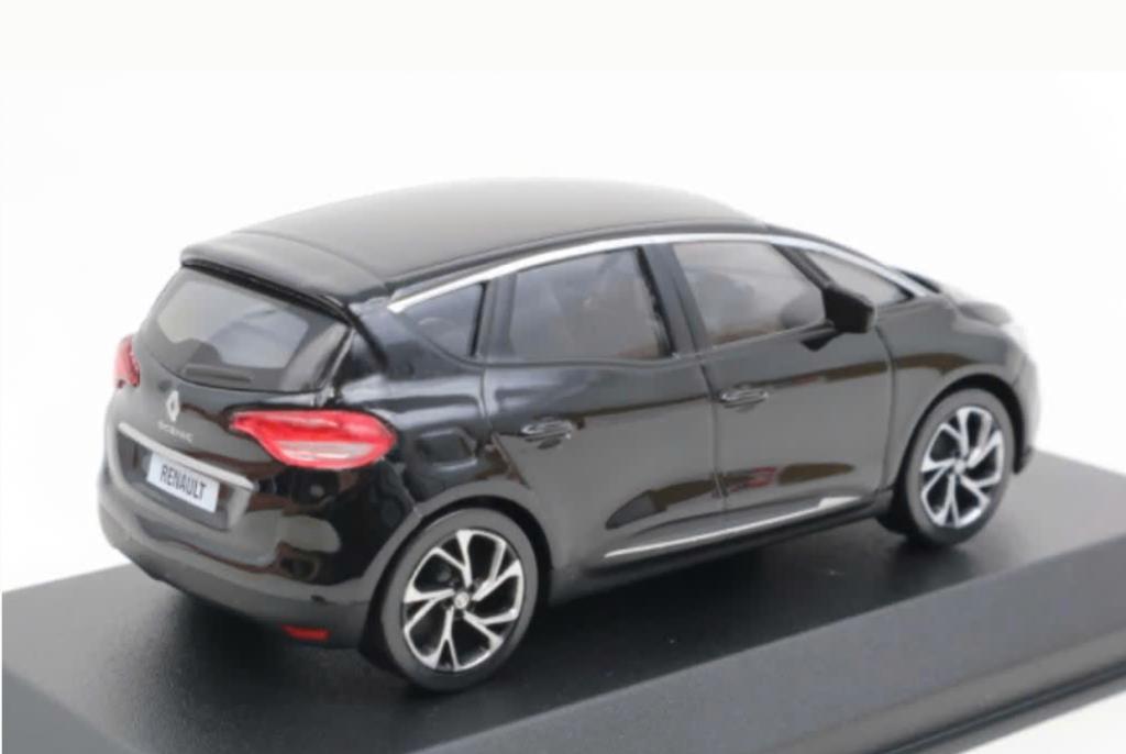 Renault Scenic 2016 Diamond Zwart 1/43 NOREV ref. 517736, Hobby en Vrije tijd, Modelauto's | 1:43, Verzenden, Nieuw, Auto, Norev