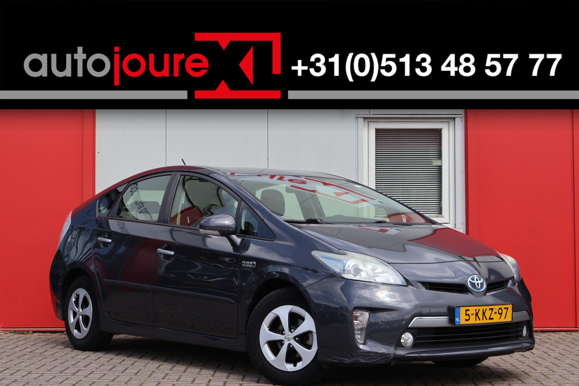 Toyota Prius 1.8 Plug-in Aspiration (bj 2013, automaat), Auto's, Euro 5, 136 pk, Gebruikt, Stoelverwarming