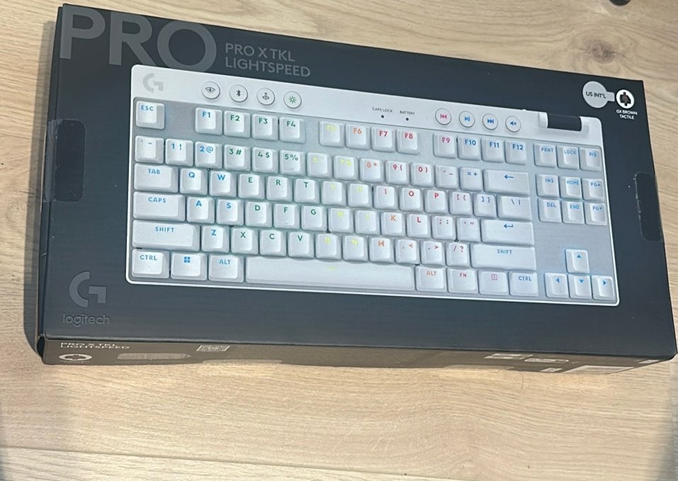 Logitech G Pro X TKL Lightspeed (Wit), Ophalen of Verzenden, Nieuw, Draadloos