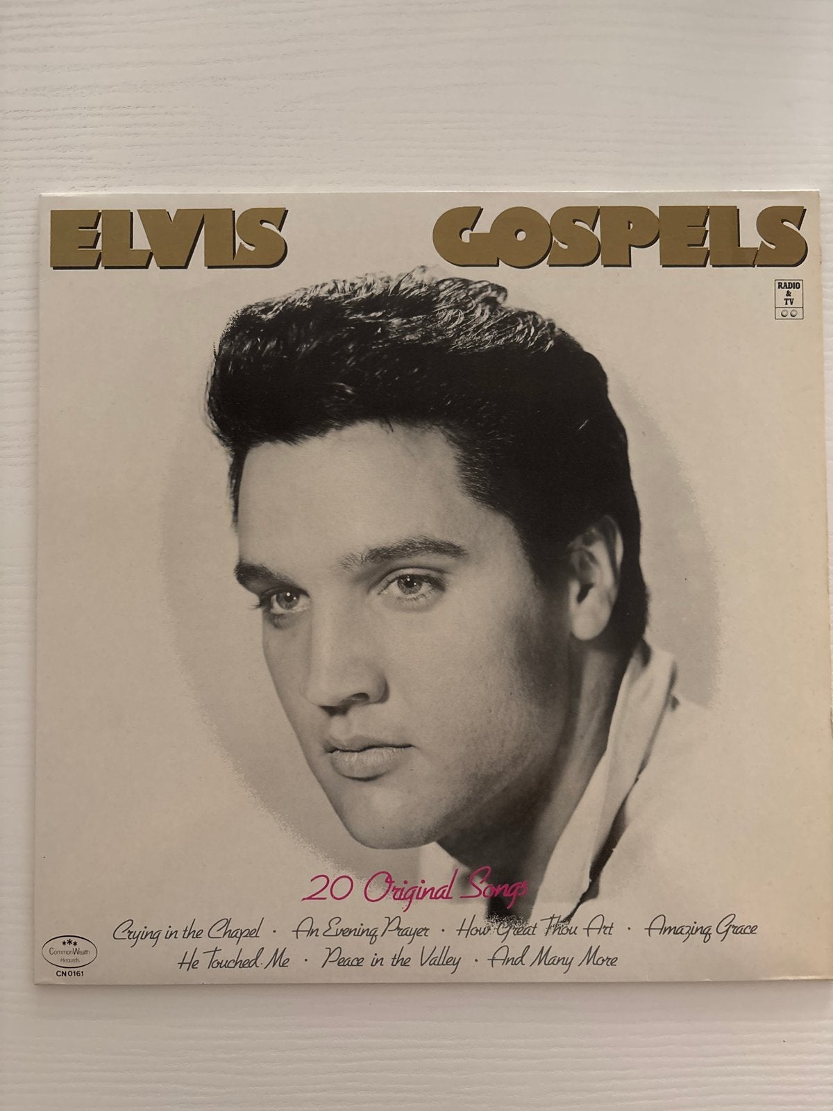 Elvis GOSPELS LP - 20 Original Songs, Verzamelen, Ophalen of Verzenden, Zo goed als nieuw, Cd of Plaat
