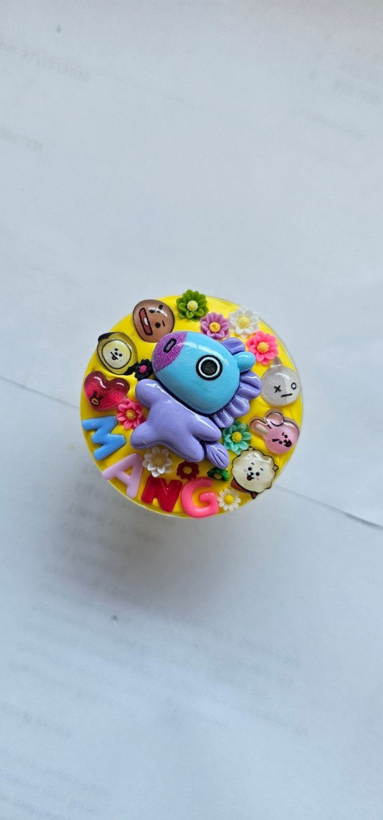 BT21 PopSocket Telefoonhouder - Mang Design, Ophalen of Verzenden, Nieuw, Overige typen