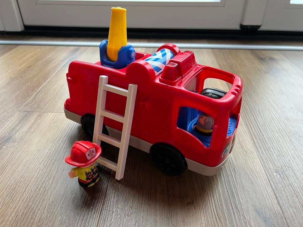 Little people brandweer, Kinderen en Baby's, Speelgoed | Buiten | Skelters, Ophalen, Gebruikt, Overige merken