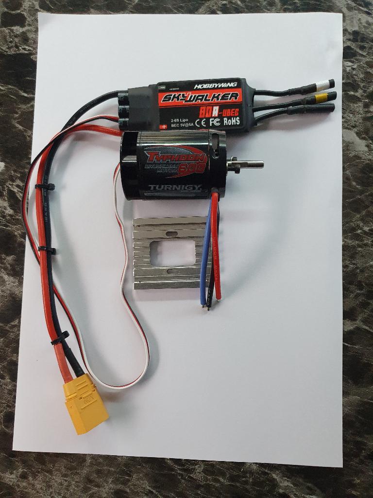 Motor Typhoon met ESC, Ophalen of Verzenden, Nieuw, Elektro, Helikopter