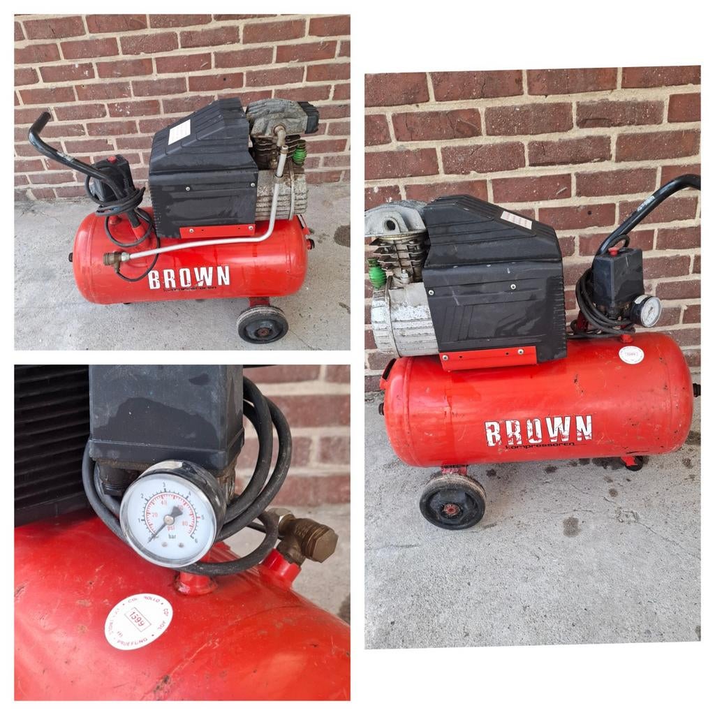 Kompresor  2stuks, Minder dan 25 liter, Ophalen of Verzenden, Minder dan 200 liter/min