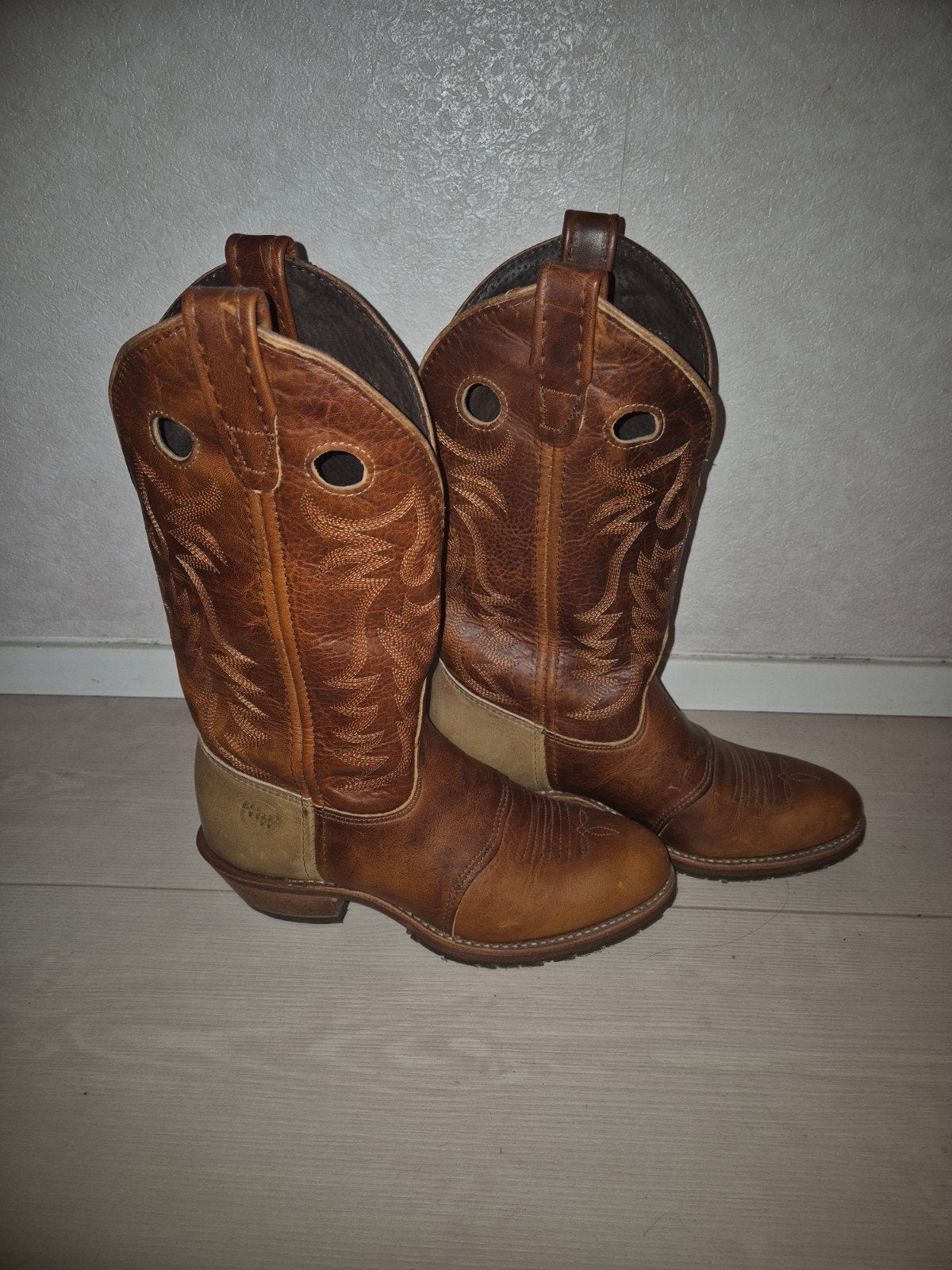 Westernlaarzen Double H dames maat 8 NIEUW, Hoge laarzen, Double H, Bruin, Nieuw