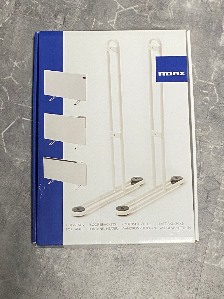 ADAX Neo Basic vloersteunen-/poten-set wit (hoog model), Doe-het-zelf en Verbouw, Verwarming en Radiatoren, Ophalen, Minder dan 30 cm