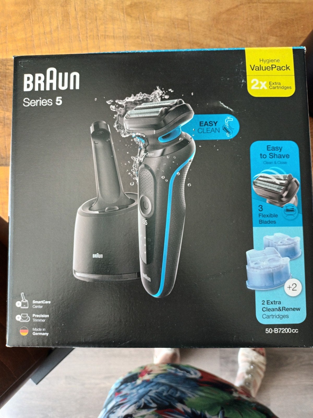 Braun Series 5 Scheerapparaat met SmartCare Center, Ophalen of Verzenden, Nieuw, Scheren en Epileren