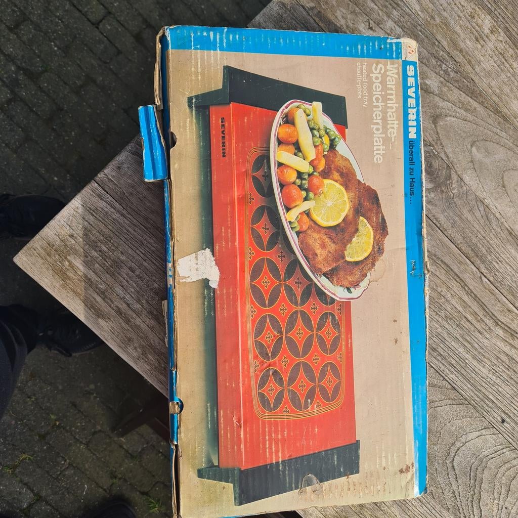 Severin vintage Warmhoudplaat, Ophalen