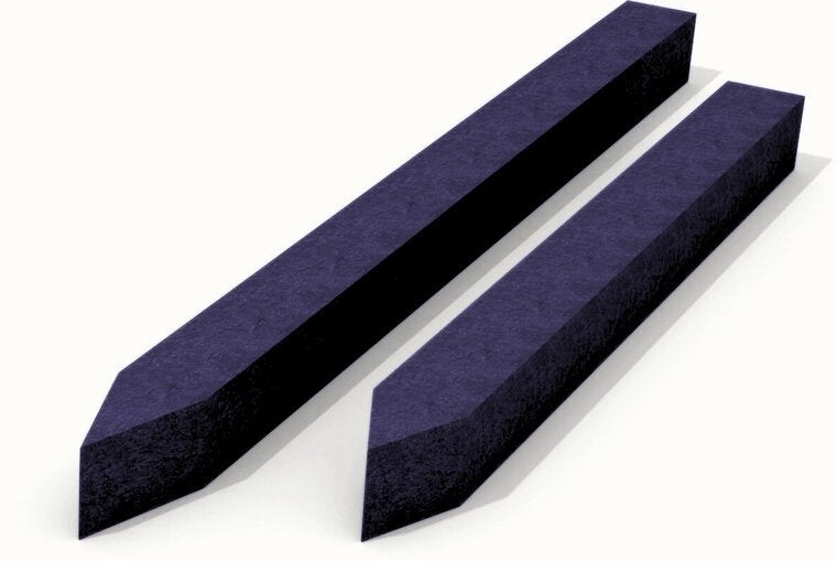 Goedkope piketpaaltjes gemaakt van vol kinststof!, Tuin en Terras, Palen, Balken en Planken, Ophalen, Zo goed als nieuw, 250 cm of meer