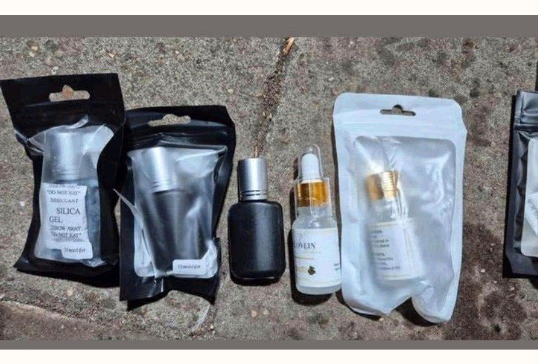 Nieuwe set primer en sneldrogende wimperlijm, Nieuw, Ophalen of Verzenden, Toebehoren, Overige kleuren