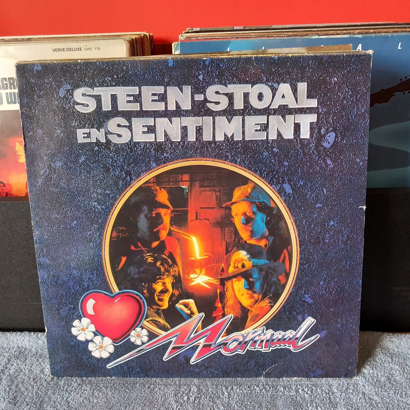 lp normaal steen stoal en sentiment, Ophalen of Verzenden, Gebruikt, 12 inch