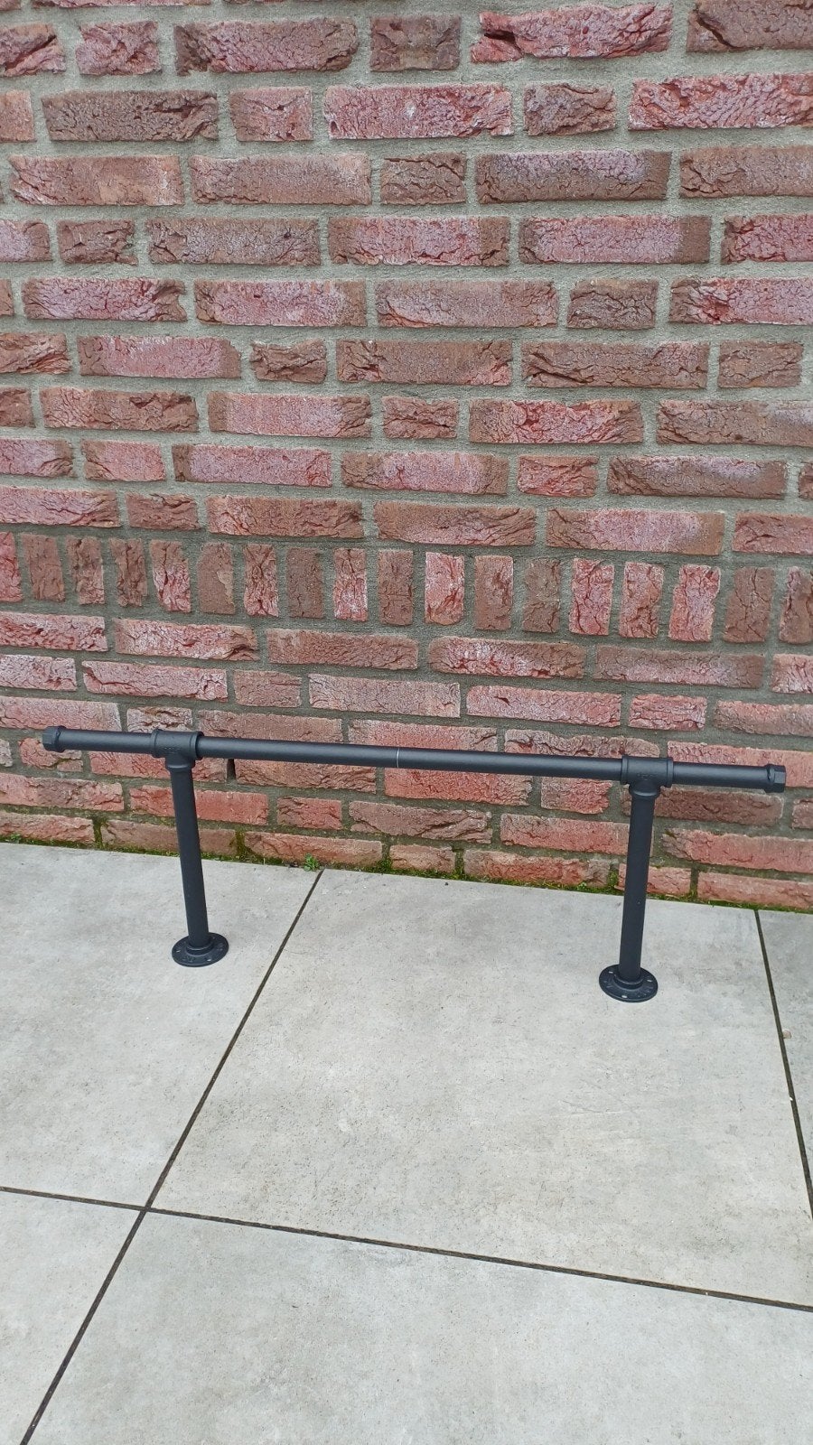 Industriële Kapstok Wandmontage Zwart Metaal 84x30x7cm, Huis en Inrichting, Wandkapstok, Nieuw, Ophalen of Verzenden, Minder dan 100 cm
