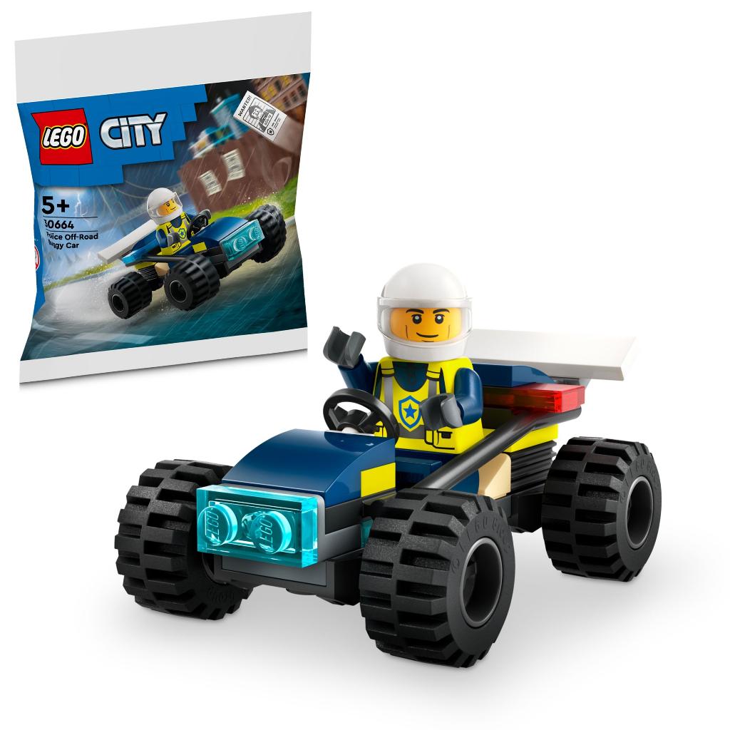 LEGO City 30664 PolitieTerreinBuggy PolyBag 35 delig, Ophalen of Verzenden, Nieuw, Complete set, Lego