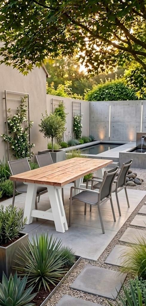 Nieuwe TUINTAFELS en heel betaalbaar., Tuin en Terras, Tuinsets en Loungesets, Ophalen of Verzenden, Nieuw, Steigerhout