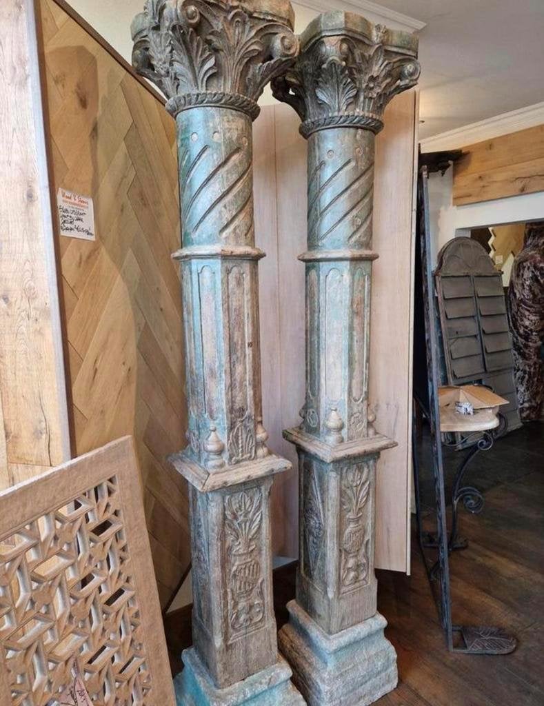 ANTIEKE PILAREN ANTIEKE DEUREN GROOT ASSORTIMENT!!, Ophalen of Verzenden