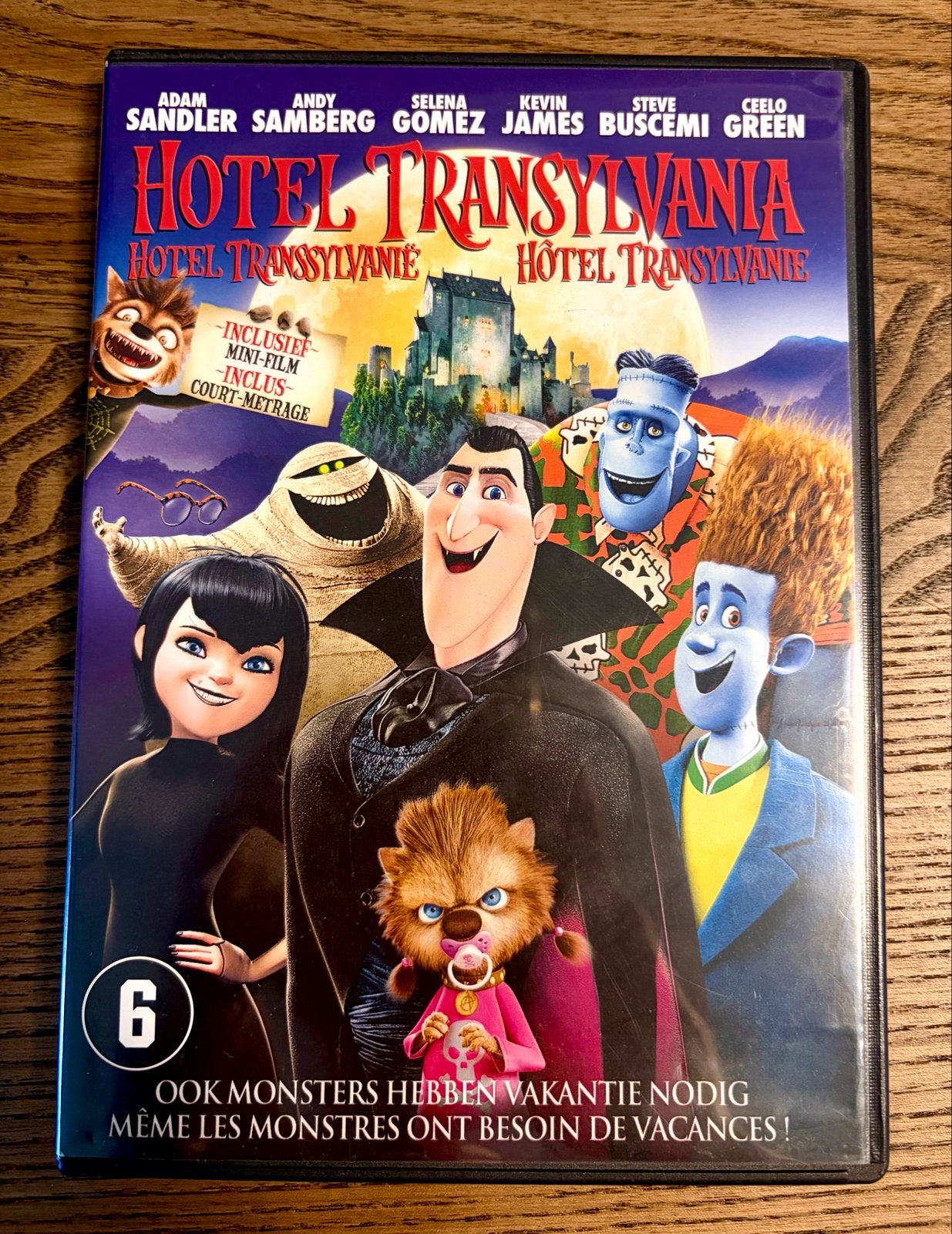 Hotel Transylvania - DVD (Nederlands gesproken), Bonusmateriaal, Animatie, Amerikaans, Nederlands