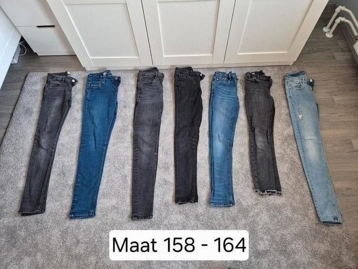 pakket meisjes jeans maat 158- 164, Broek, Meisje, Garcia Jeans, Ophalen of Verzenden