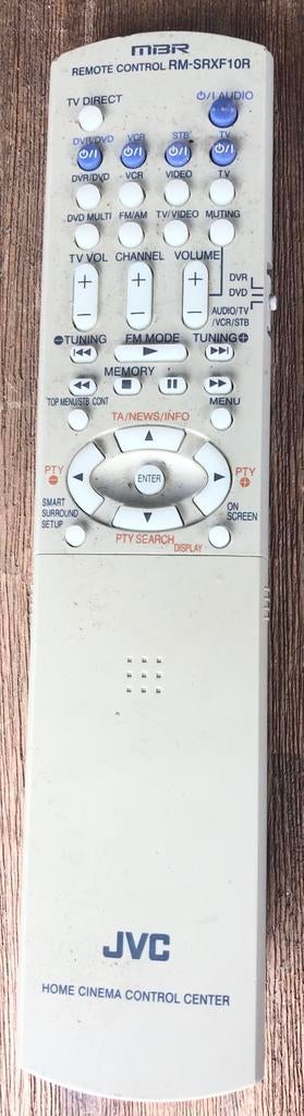 ORIGINELE JVC RM-SRXF10R AFSTANDSBEDIENING, Ophalen of Verzenden, Gebruikt, Origineel