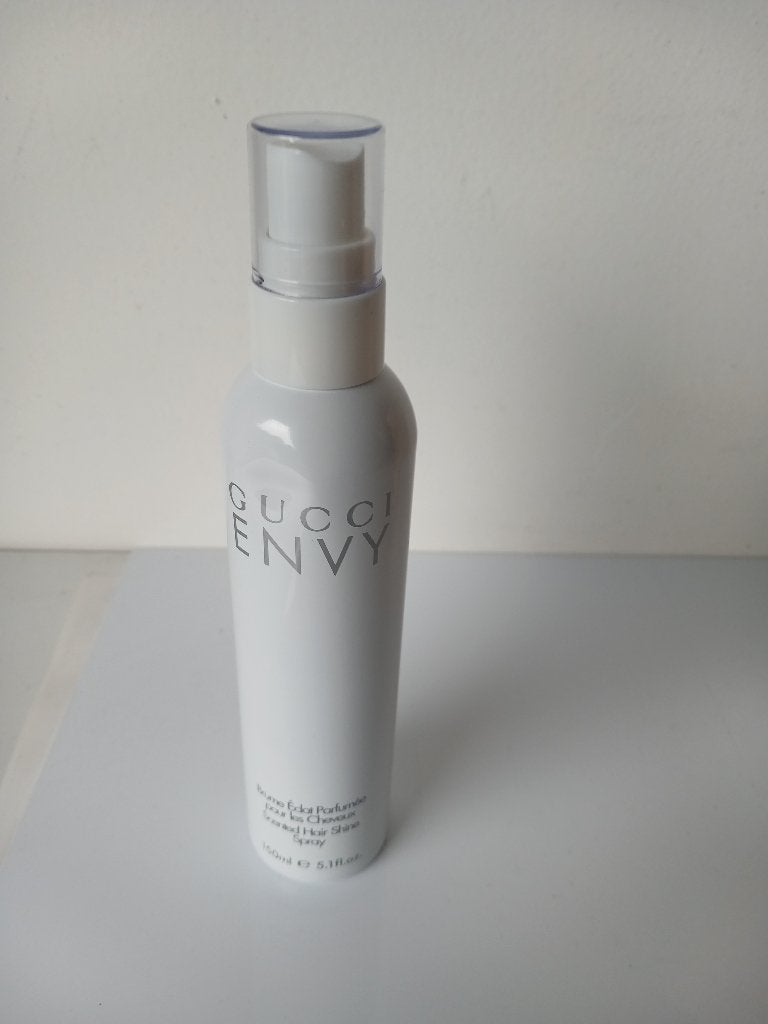RARITEIT !!! Gucci ENVY Scented hair shine spray 150 ml., Ophalen of Verzenden, Nieuw, Overige typen, Gevuld