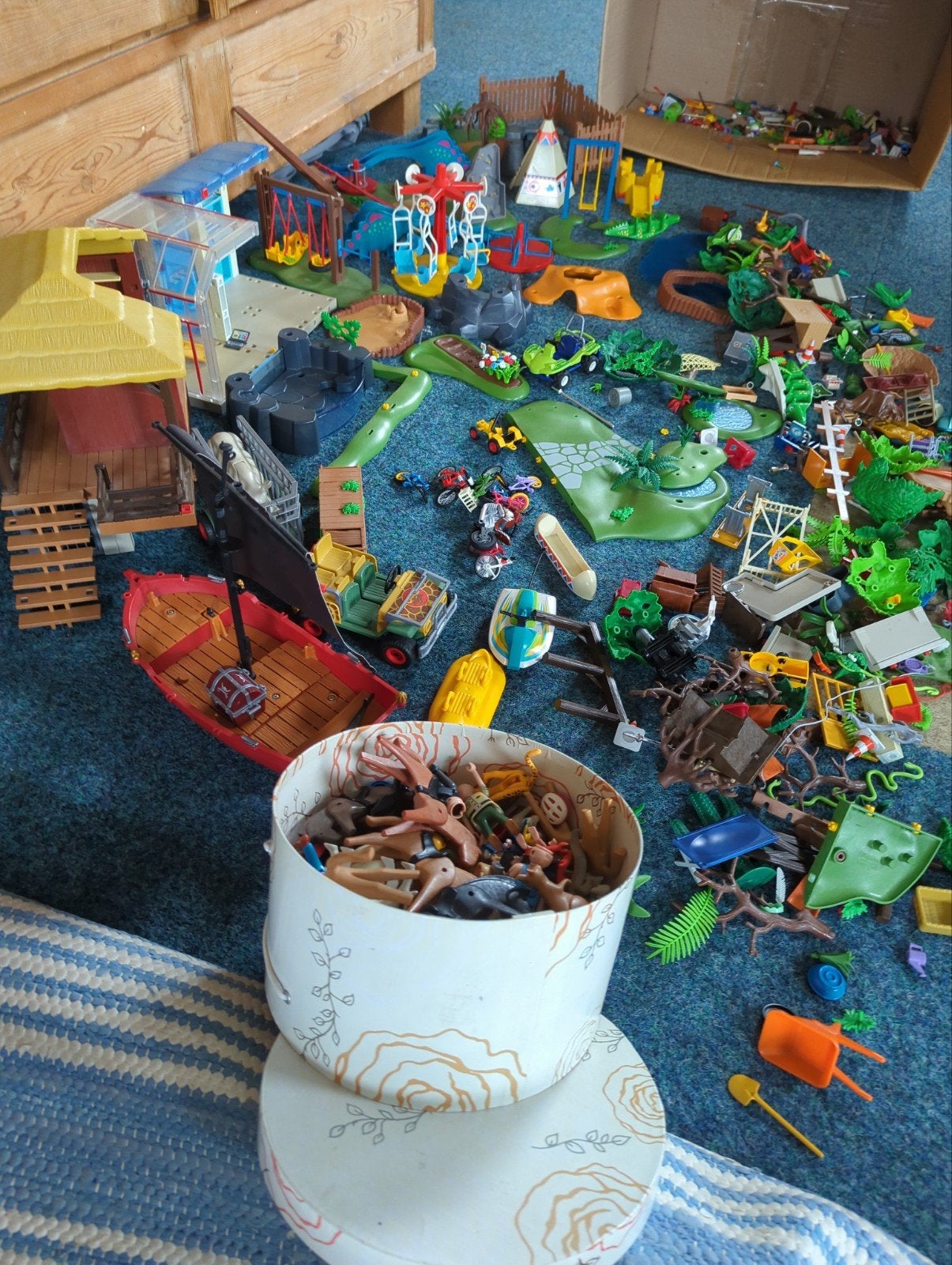 heel veel playmobil !, Ophalen, Zo goed als nieuw
