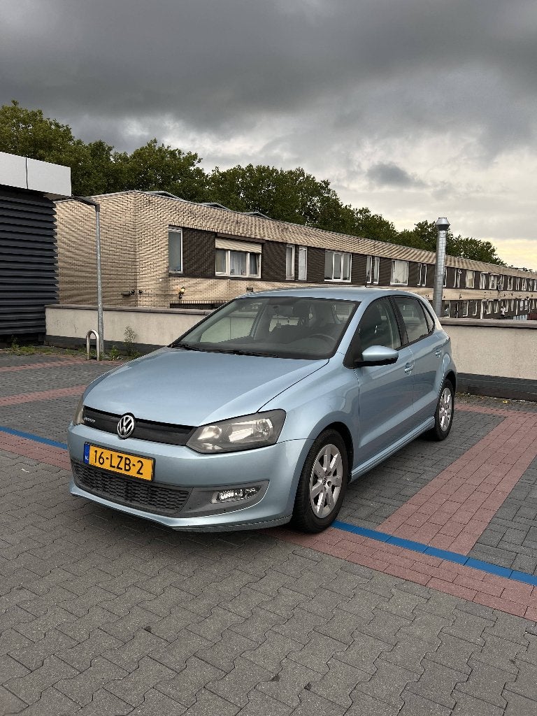 Volkswagen Polo 1.2 TDI 75PK 5D Bluemotion 2010 Blauw, Voorwielaandrijving, Stof, 74 pk, Elektrische ramen